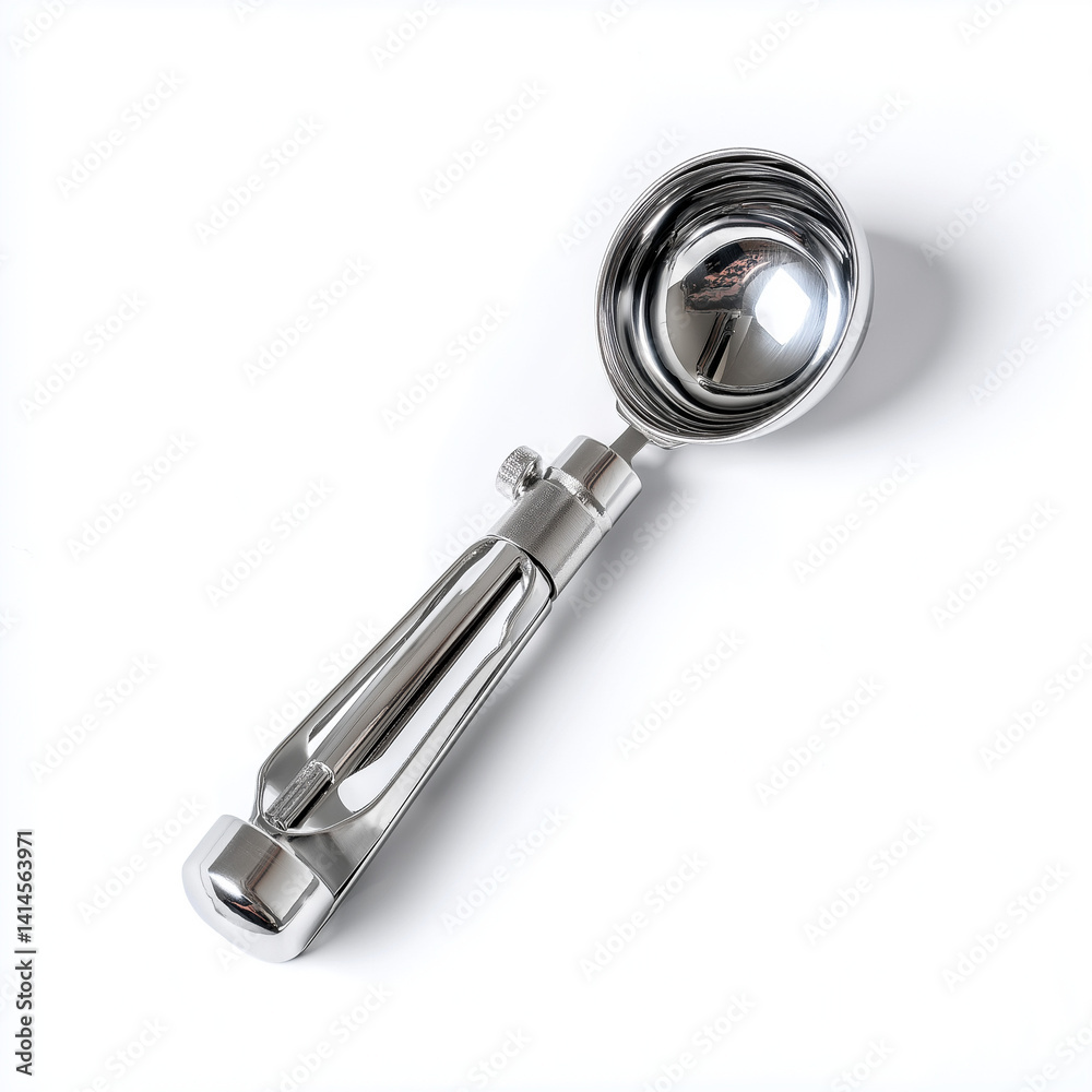 Stainless Steel Ice Cream Scoop with Trigger Mechanism for Effortless Portion Control and Dessert Serving Stainless Steel Ice Cream Scoop with Trigger Mechanism for Effortless Portion Control and Dessert Serving