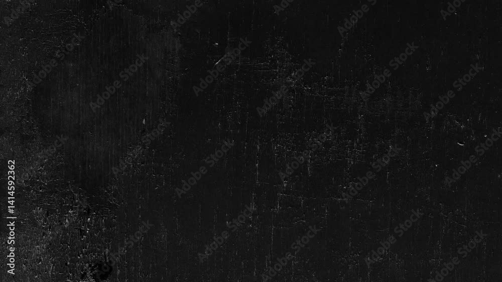 Seamless looping black crumpled paper background texture,paper texture stop motion animation