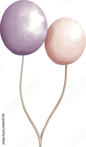 Baby shower purple theme 80.eps