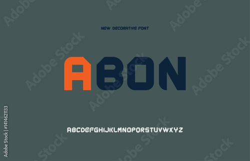 new display decorative font, for logo, typeface, creative font logo