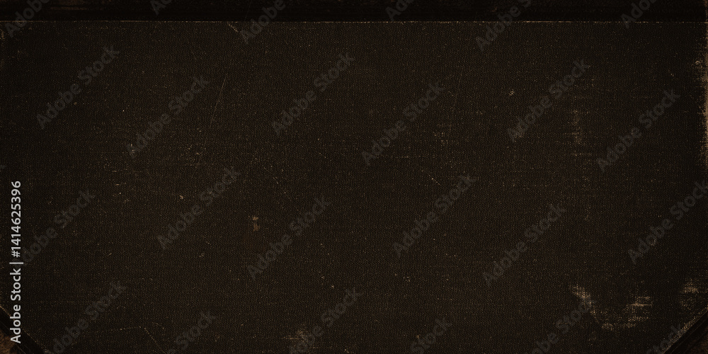 Textile texture. Old book cover. Rough canvas surface. Blank retro page. Empty place for text. Perfect for background and vintage style design.