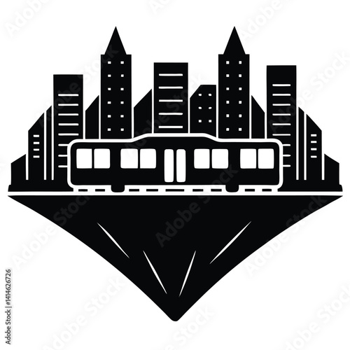 City With A Visible Subway System Underground