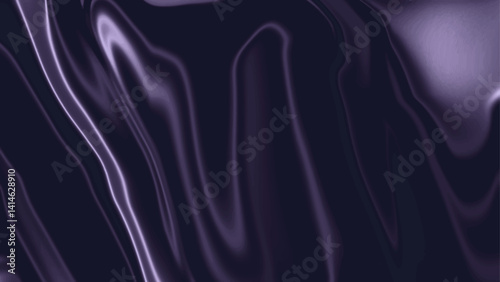 Dark purple background with flowing white waves.
Smooth, Abstract white curves against a dark purple backdrop.