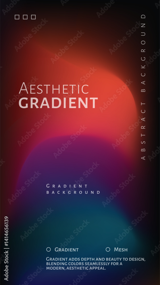 Abstract Warm Background with Gradient Background Abstract Warm Background with Gradient Background