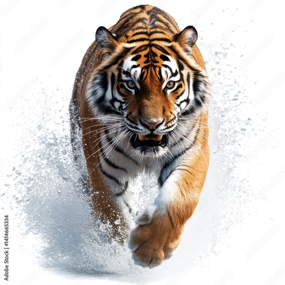 Obraz premium tiger in the water