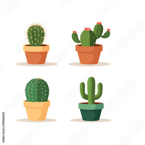 cactus tree pot 