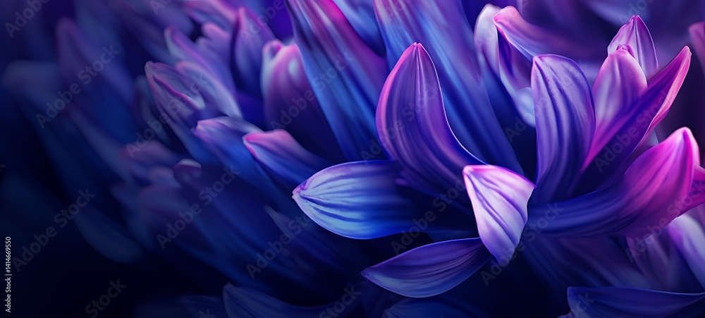 abstrak mozaic color of Hyacinth Flower in drakness, ai generative abstrak mozaic color of Hyacinth Flower in drakness, ai generative