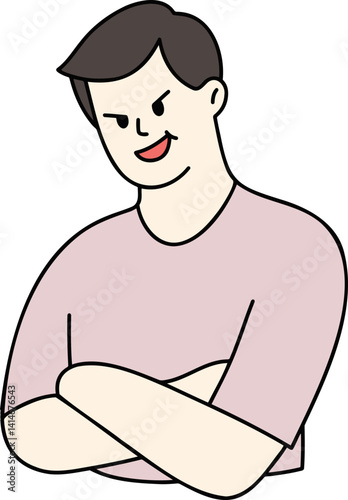 비웃다 남