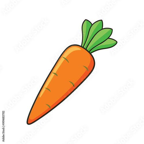 Carrot Vector Illustration