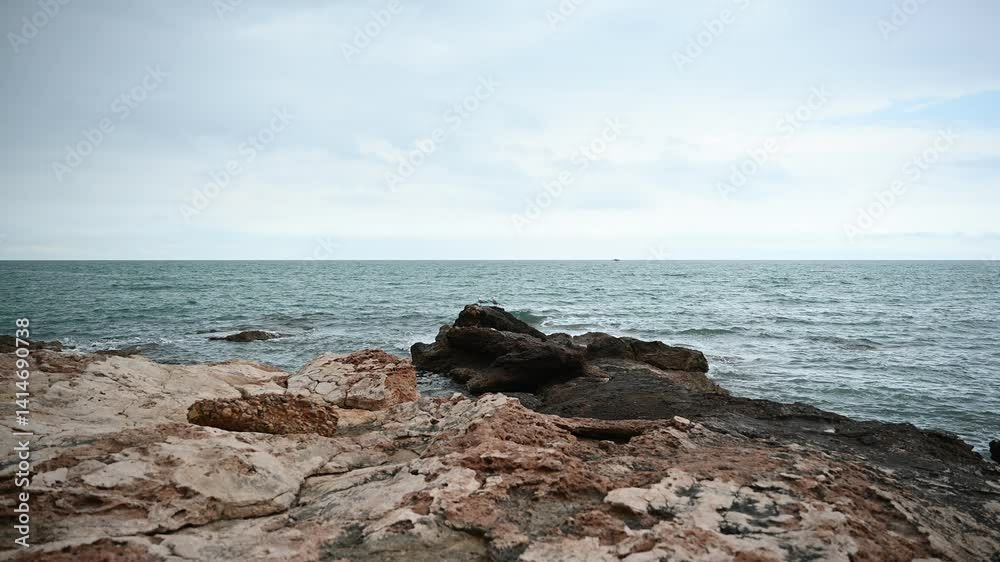 rocks on the beach rocks on the beach
