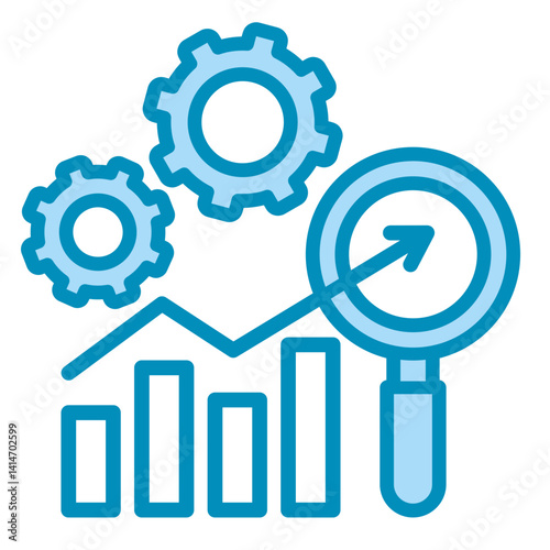 Benchmarking  Icon Element For Design	
