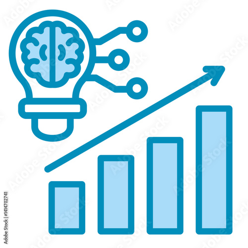 Business Intelligence  Icon Element For Design	
