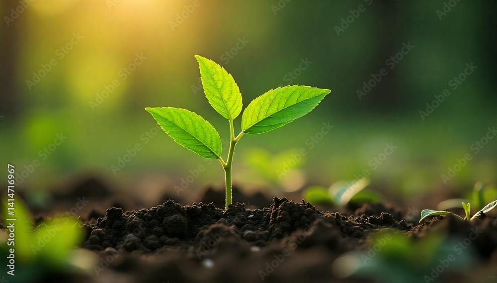 Fototapeta premium Tree planting 