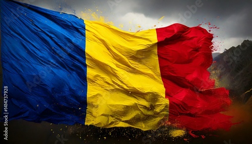 Flag Romania
