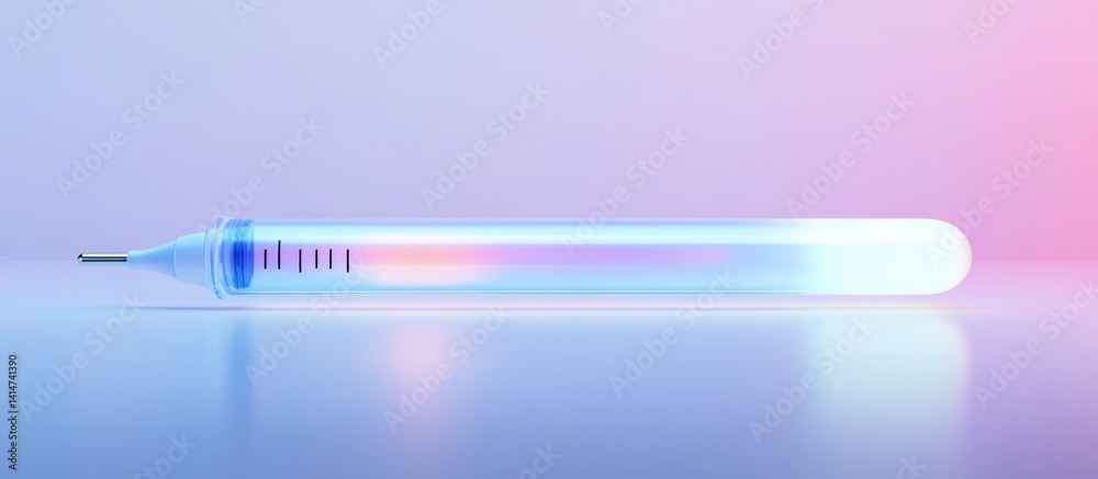 Obraz premium Modern Syringe Illustration