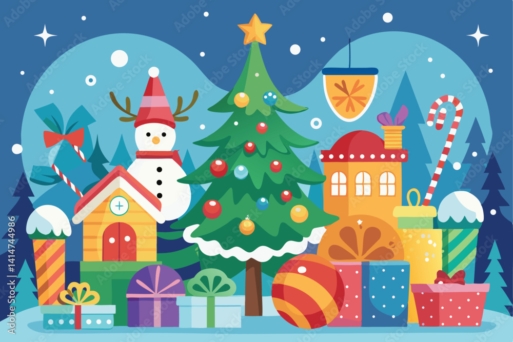 Whimsy Christmas Background Art
Whimsy Christmas Background Art