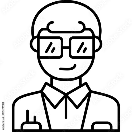 Student Icon Vector Element