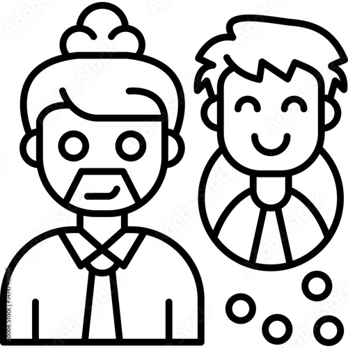 Relief Icon Vector Element