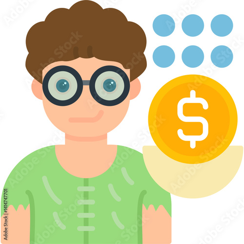 Poverty Icon Vector Element