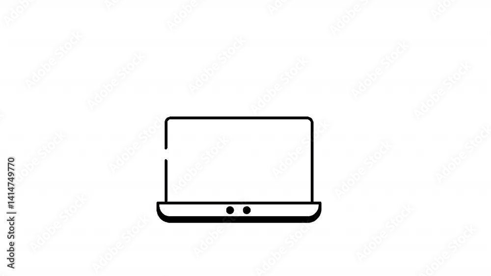 CRM Consultant Animation Icon CRM Consultant Animation Icon