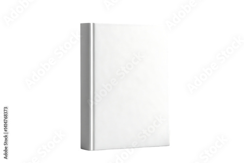 blank book isolated on white