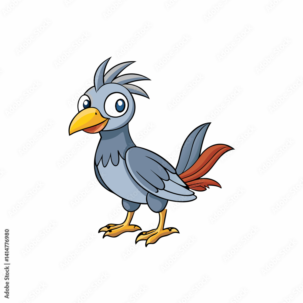 Fototapeta premium illustration of a bird