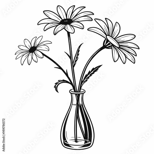 vase with flowers