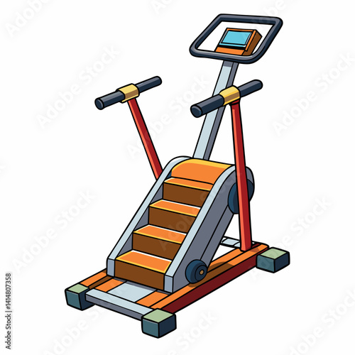 vector illustration of a ladder