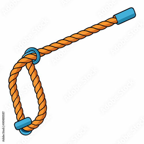 vector illustration of a cable