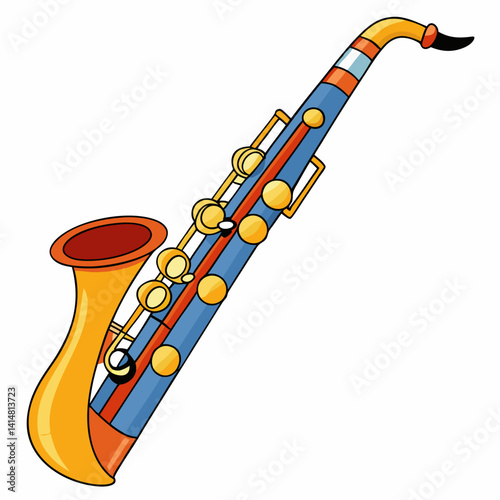 musical instrument vector illustration isolated