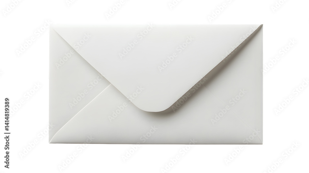Professional Envelope Isolated on White Background for Business Communication Professional Envelope Isolated on White Background for Business Communication