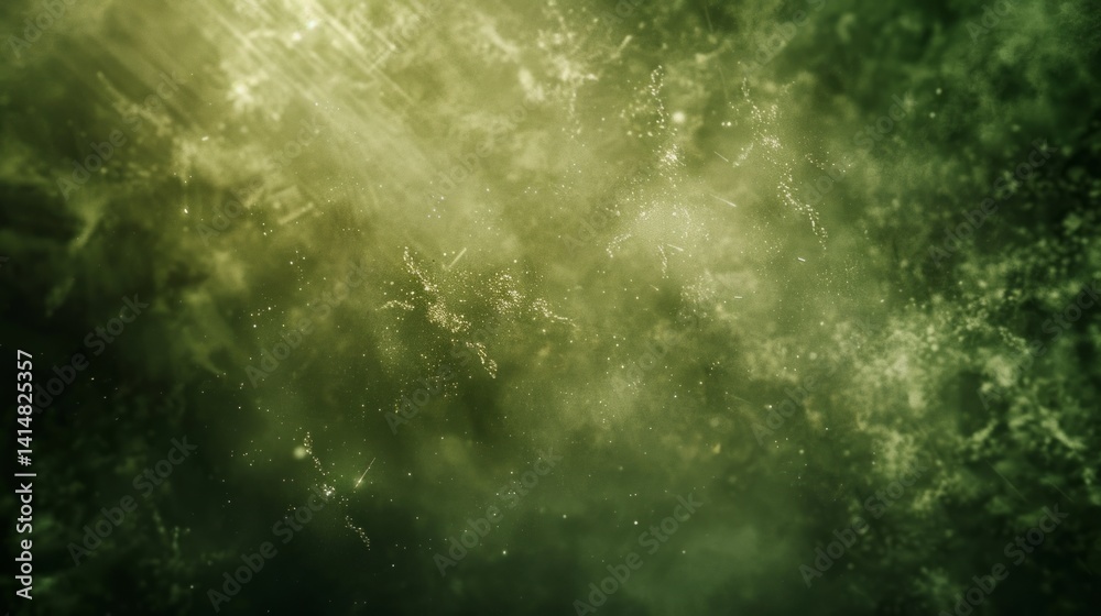 Abstract Green Grunge: Digital Art Background Texture Overlay Abstract Green Grunge: Digital Art Background Texture Overlay