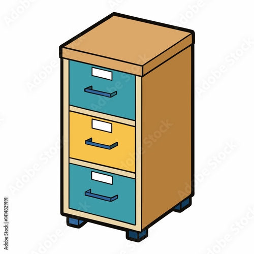 cabinet with drawers
