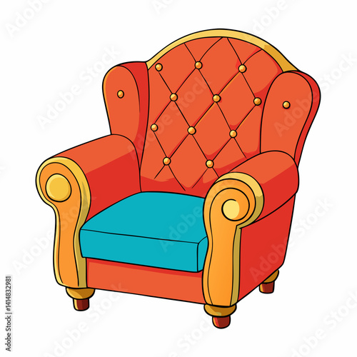 chair, armchair, furniture, sofa,