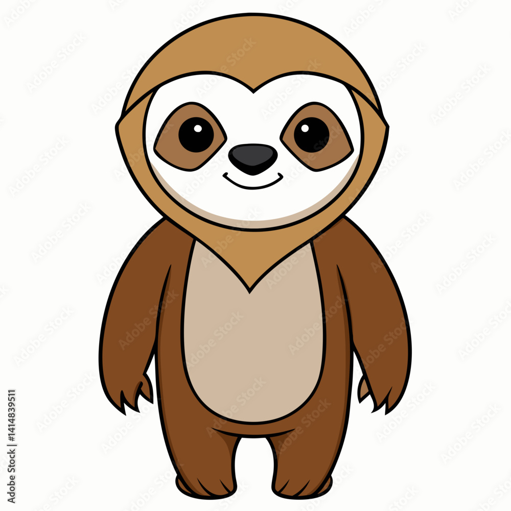 Obraz premium cartoon, animal, dog, illustration, vector, cute, brown, monster, character, toy, bear, puppy, funny, pet, mascot, drawing, art, mammal, baby, isolated, happy, comic, alien, fun, nature