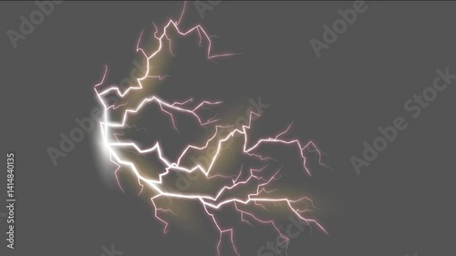 Blinking light electric shock energy spark overlay video effect with flashing flicker pulses and glowing electricity burst 4K professional video for visual editing