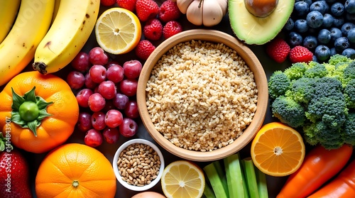 Whole grains Some prepared foods Wheat staple food