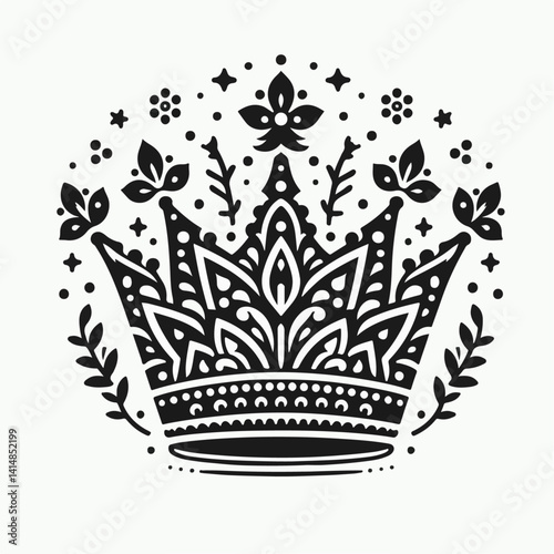 crown vector illustration