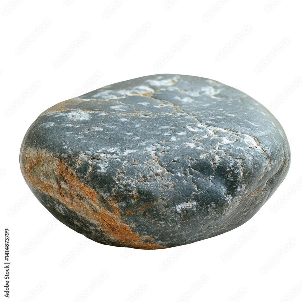 Fototapeta premium stone isolated on white background