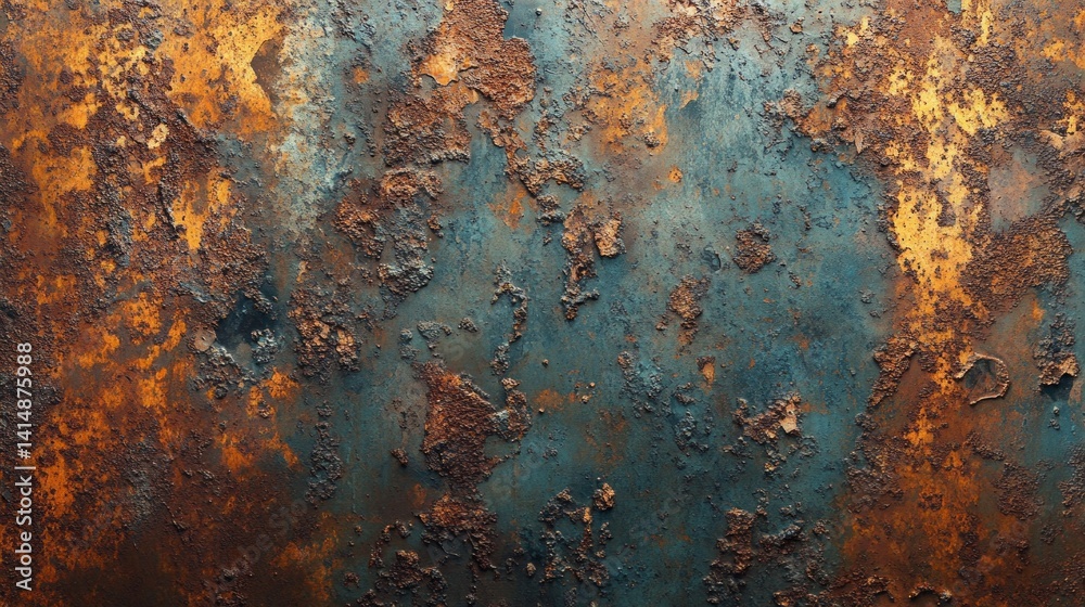 Rusty metal surface with corrosion texture. Useful for industrial, vintage or artistic projects. Rusty metal surface with corrosion texture. Useful for industrial, vintage or artistic projects.