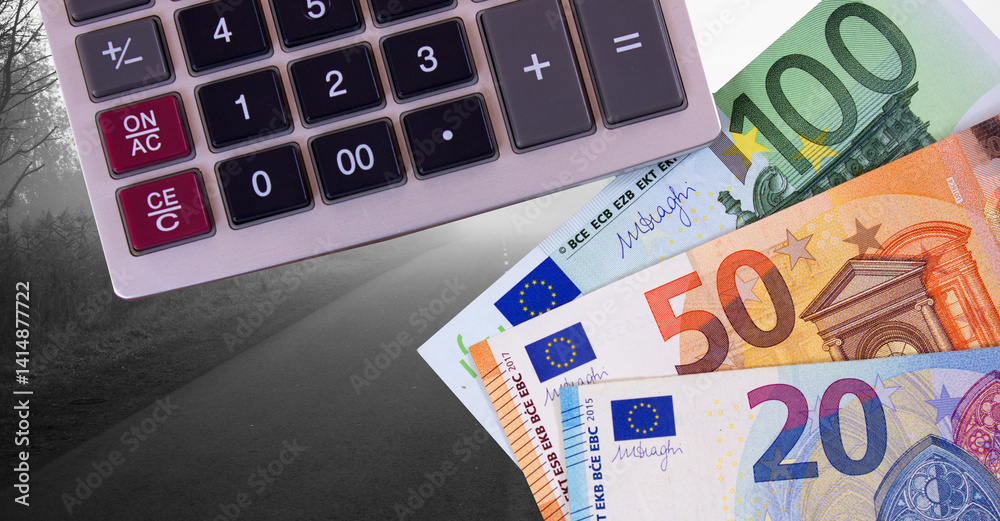 Φωτογραφία Euro money close-up. National currency of the European Union