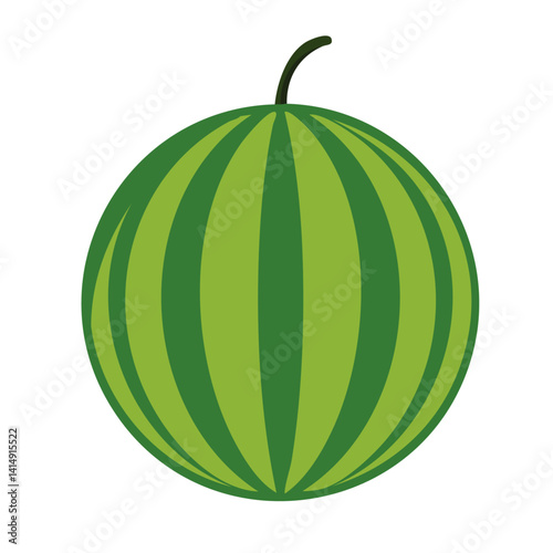 watermelon isolated on white background vector design