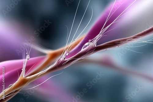 Obraz na płótnie Soft abstract background features gentle colors and delicate textures enhancing artistic expression and visual tranquility w salonie