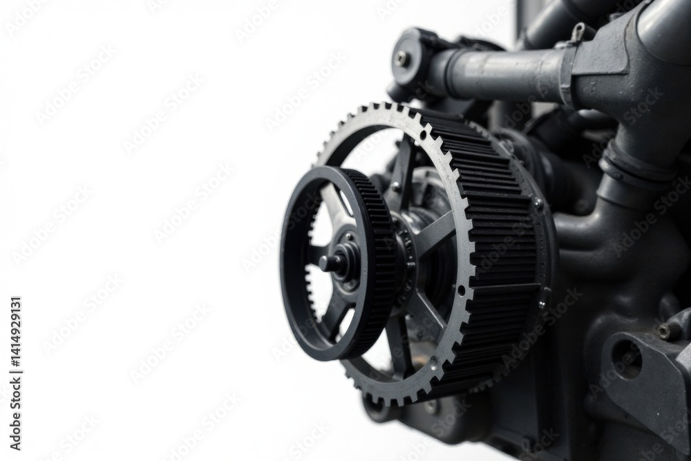 Close-up of intricate industrial machinery components showcasing precision engineering and complex gear systems Close-up of intricate industrial machinery components showcasing precision engineering and complex gear systems