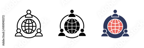 Outsourcing Icon