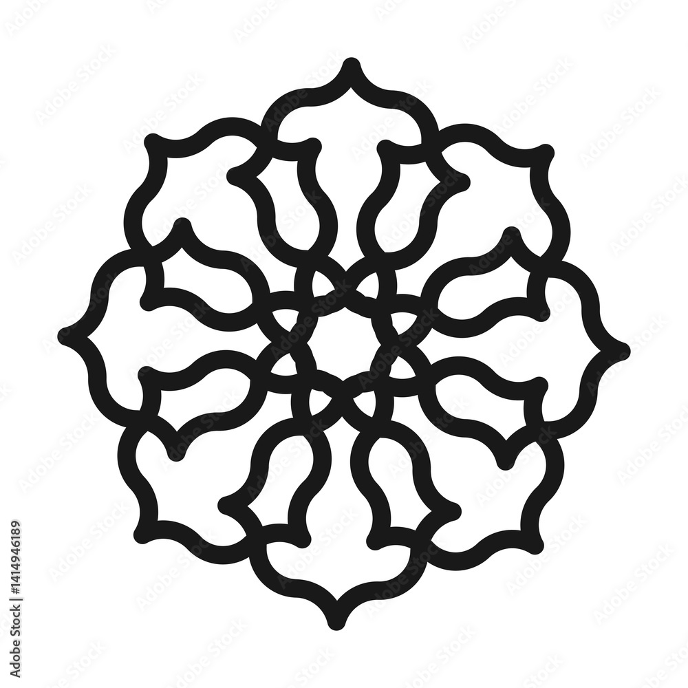 abstract symbol decorative ornament circle logo geometric shape abstract symbol decorative ornament circle logo geometric shape