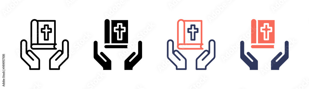 Fototapeta premium Faith Icon