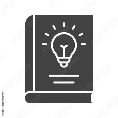 Book Idea icon vector image. Suitable for mobile apps, web apps and print media.
