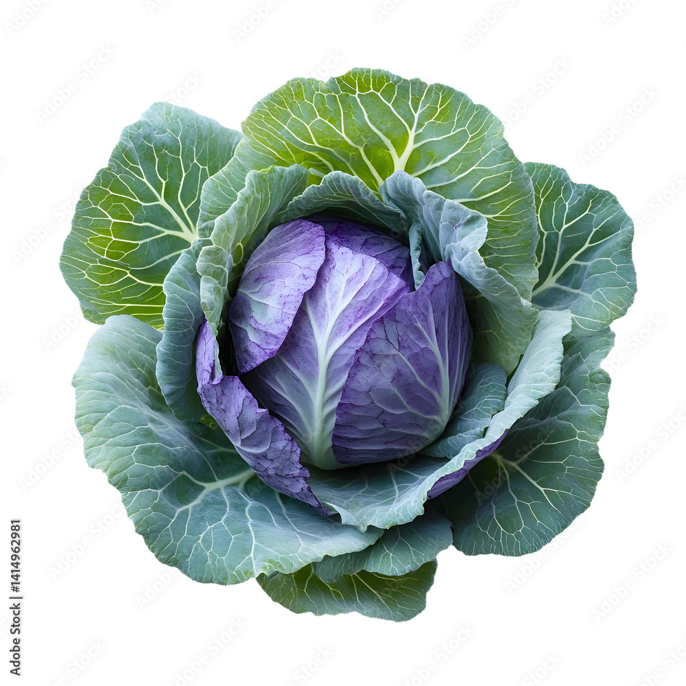 Obraz premium cabbage isolated on white