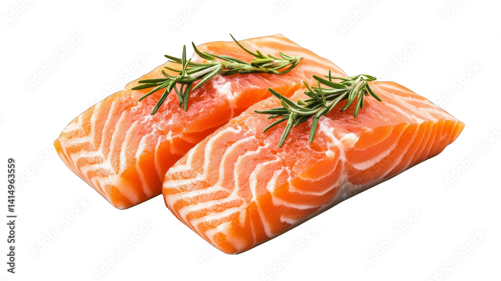 Fresh Salmon Fillets with Rosemary Fresh Salmon Fillets with Rosemary